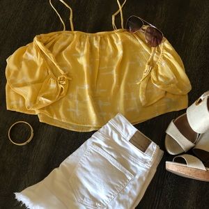 Small open shoulder top only